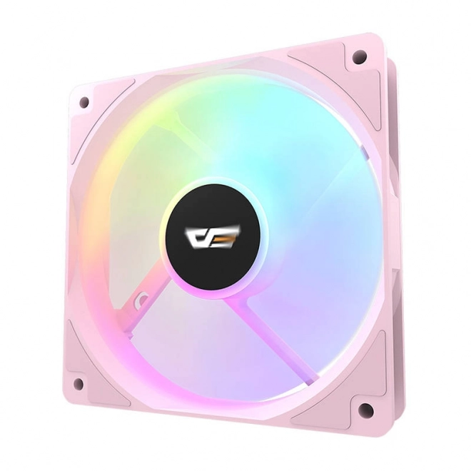 Computer ventilator Darkflash CL12 LED lyserød
