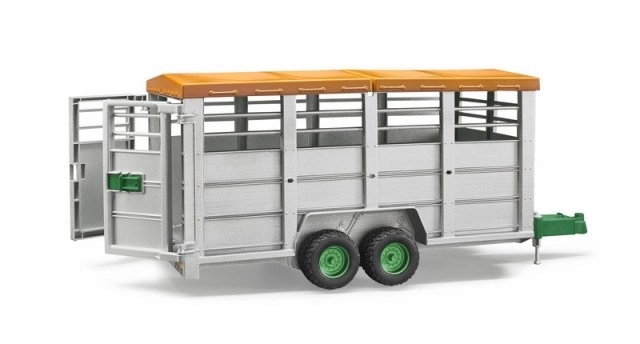 Bruder Dyretransport med kofigur