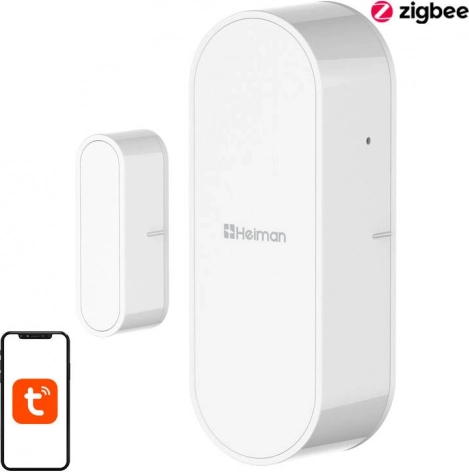 Wi‑Fi sensor til dør- og vinduesåbning HEIMAN WS3DS Tuya