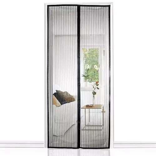 Selvlukkende myggenet til døre - 100 x 210 cm