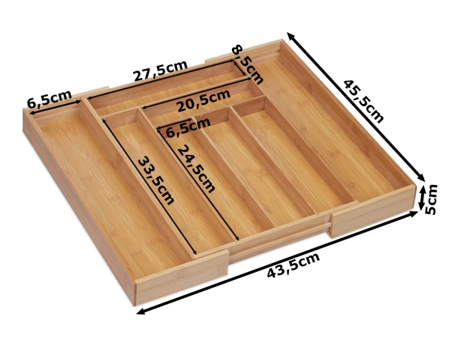Fleksibel anvendelse og dimensioner