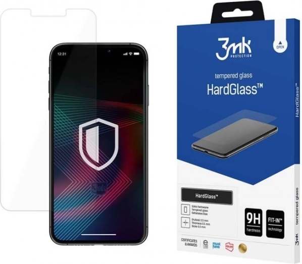 Hærdet glas HardGlass til iPhone 13/13 Pro/14
