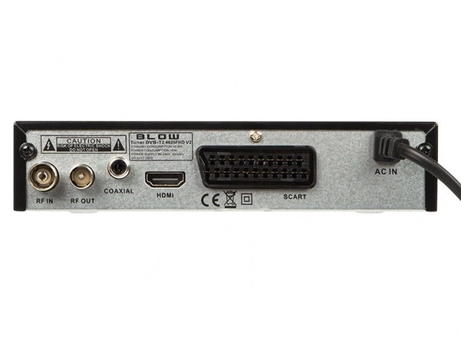 Fjernsynstuner DVB-T2 4625FHD H.265