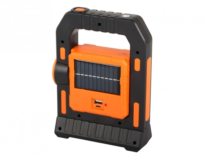 Solcelle camping LED lys med genopladeligt batteri