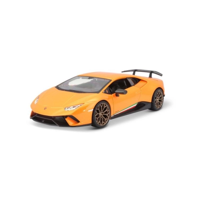 Lamborghini Huracan Performante orange model 1:24