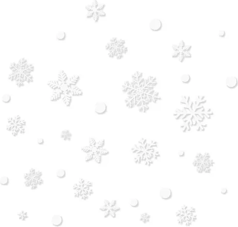 Julevinduesklistermærker RUHHY – snefnug