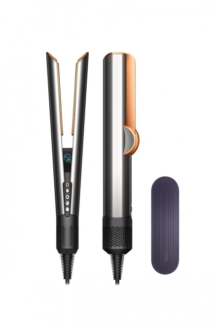 Aeroprostownica Dyson Airstrait i en elegant nikkel-Kobber finish