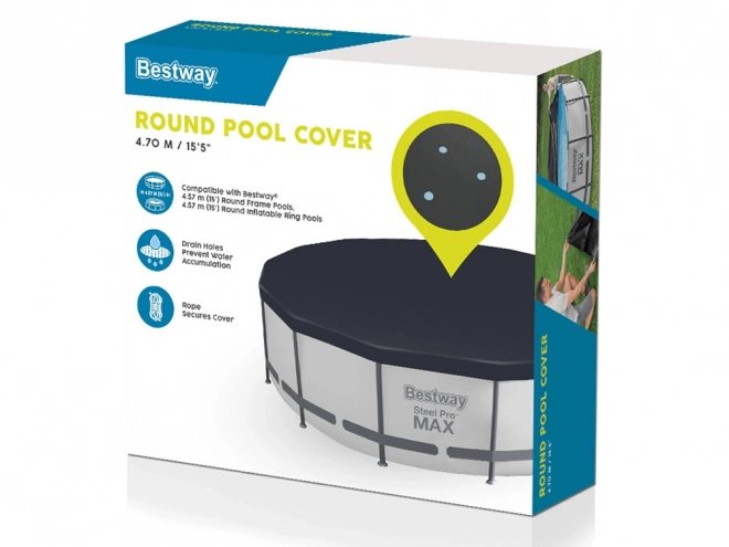 Bestway overdække til pool 457 cm
