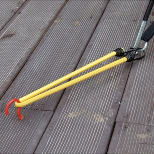 Elastiske bagagestropper med kroge, 12 stk