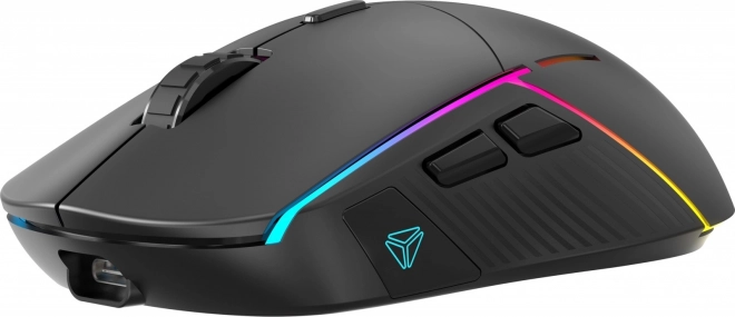 Gamingmus YMS 3500BK SAMURAI, dual link, genopladeligt batteri