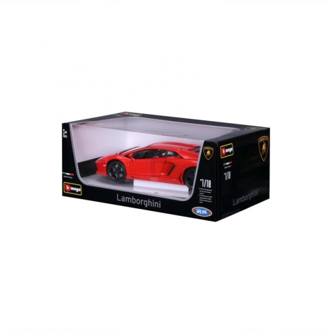 Bburago Lamborghini Aventador 1:18 orange 18-11033