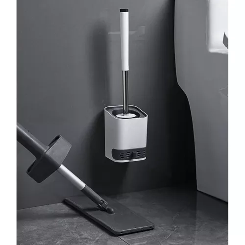 Ruhhy silikone toiletbørste til badeværelse 23808