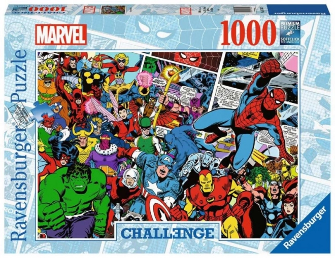 Puslespil 1000 dele Udfordring Marvel