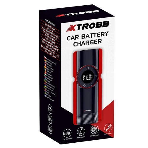 Startpakke 6i1 XTROBB med powerbank og kompressor