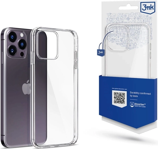 Gennemsigtigt etui til iPhone 15 Pro 6,1