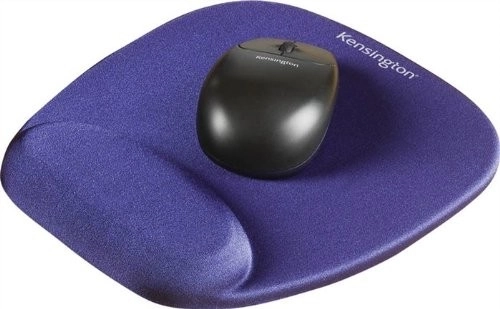 Ergonomisk blå skummusmåtte