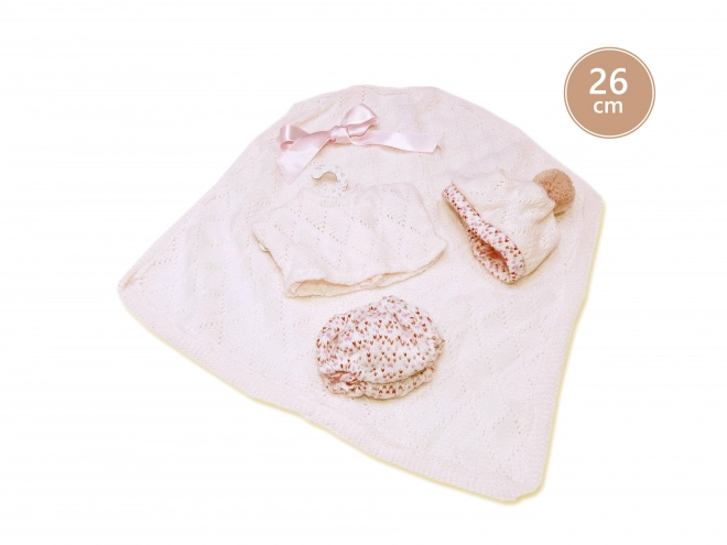 Llorens M26-294 tøj til dukken baby NEW BORN størrelse 26 cm
