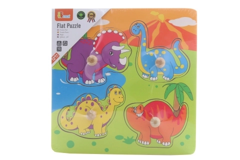 Trævputtebræt - dinosaurusser