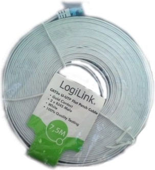LogiLink flad patchkabel CAT5e U-UTP 15 m