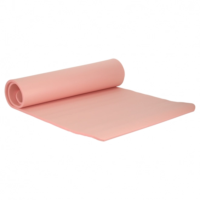 Tykt yogamåtte 185x80x1,5 cm lyserød