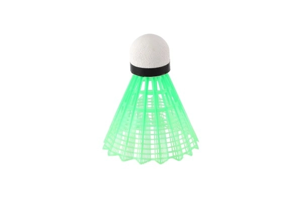 Bold/kurve til badminton farverige plast 3 stk på kort 11x21 cm