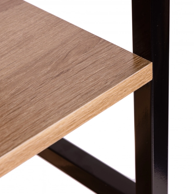 Moderne bogreol med 5 hylder