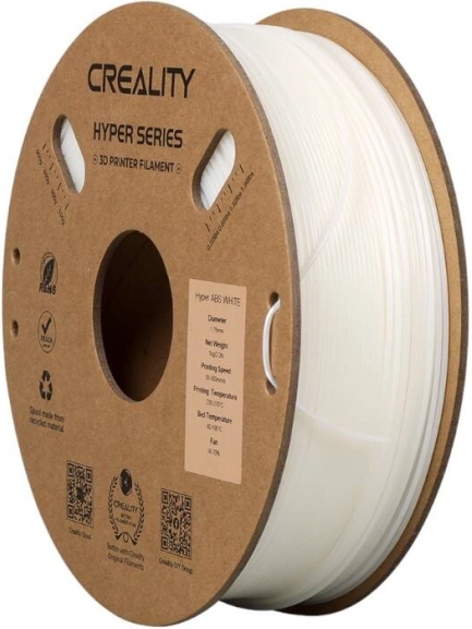filament creality hyper abs hvid 1 kg, 1,75 mm