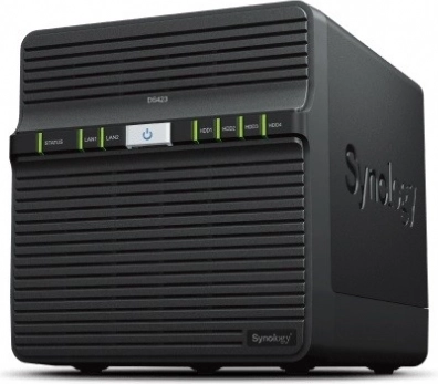 Synology DS423 netværkslager, 4-bay NAS, 2 GB RAM