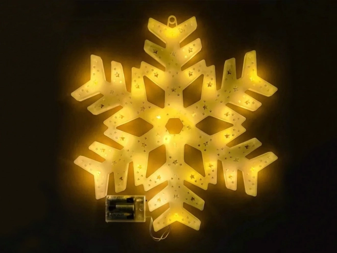 Julebelysningsdekoration snefnug