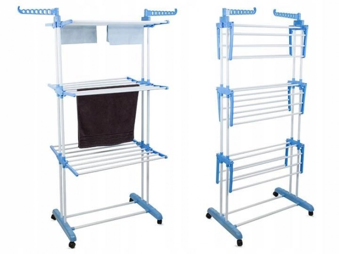Vertikalt tørrestativ til tøj 170 x 62 x 78 cm