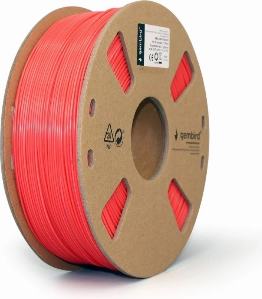 Filament til 3D-printer ABS 1,75 mm rød