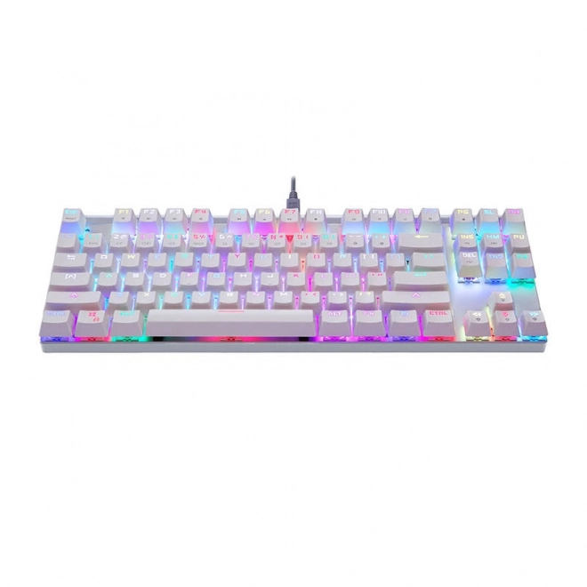 Mekanisk gaming tastatur Motospeed CK101 RGB (hvid)