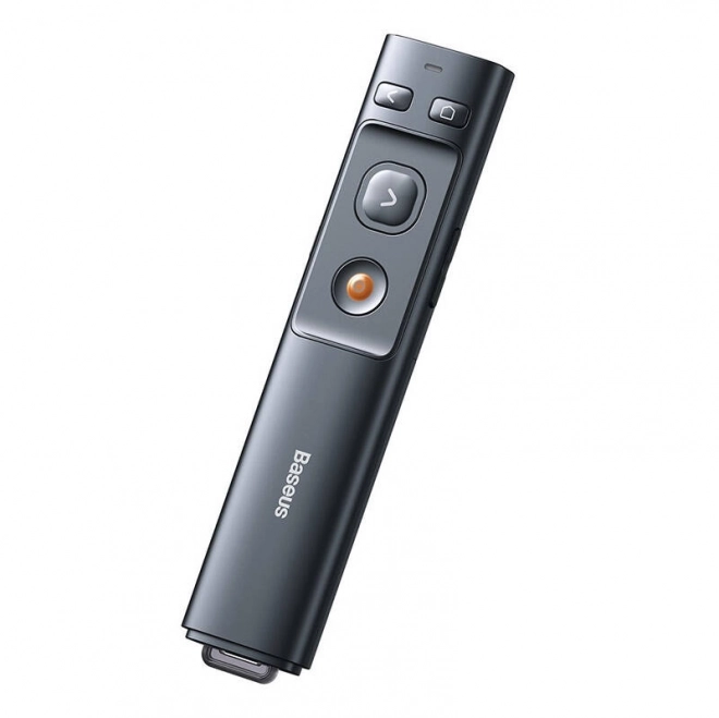 Baseus Orange Dot Multifunktionel fjernbetjening til præsentationer med laserpointer - grå