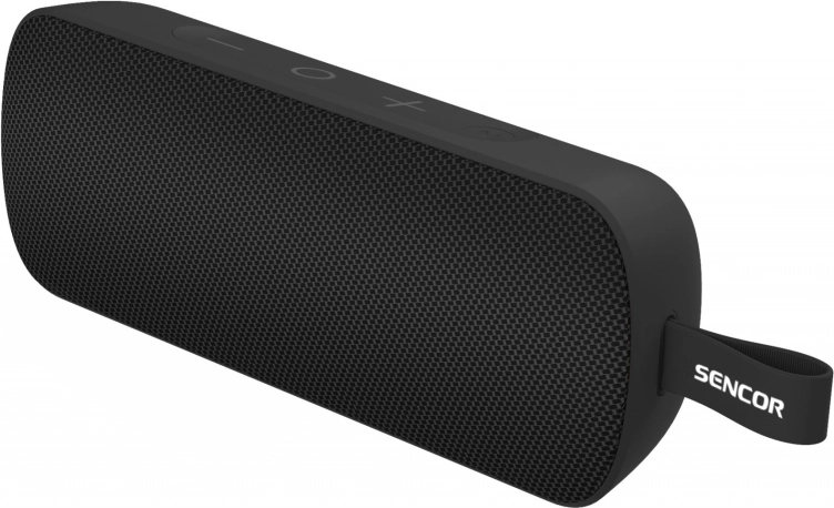Bluetooth-højttaler med radio 10 W, IPX7 – sort