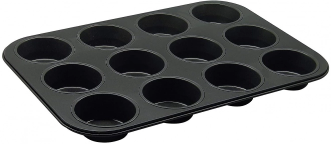 Teflon bageform til muffins med 12 silikoneforme