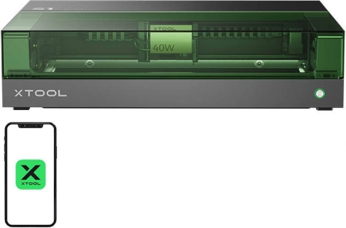 Lasergraver 2-i-1 xTool S1 40W Basic sort