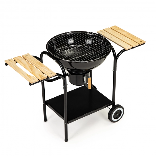 Havgrill til trækul med låg og hylder MultiGarden