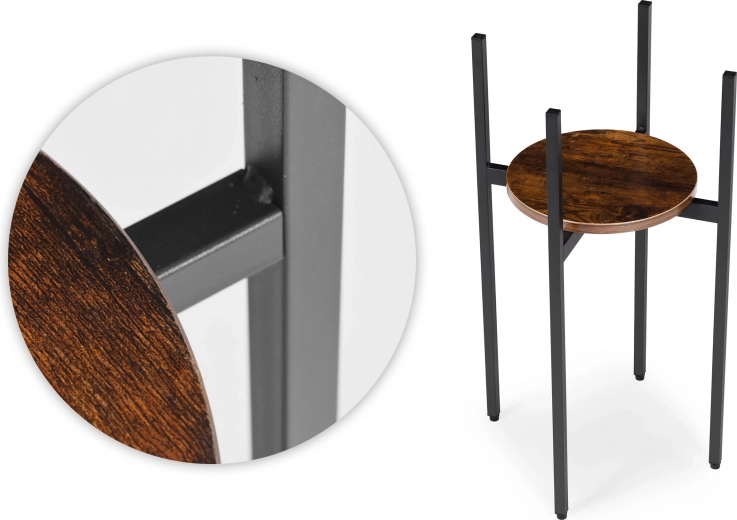 Stabil stålkonstruktion med industrielt look