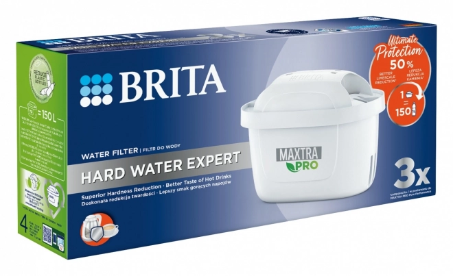 Maxtra PRO Hard Water Expert udskiftningspatron 3 stk.