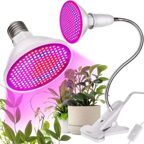 LED-lampe til plantevækst 200 LED E27
