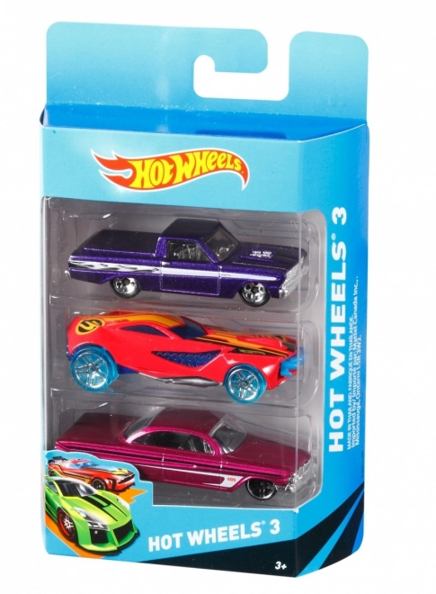 Hot Wheels bilmester sæt 3 stk