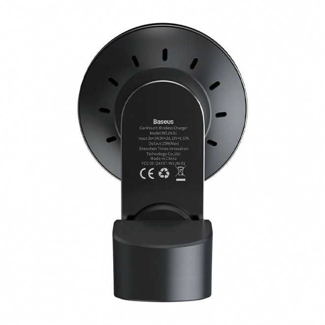 Baseus holder til bil med trådløs oplader 15 W til iPhone 12/13