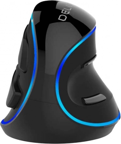Ergonomisk vertikal mus DELUX – kablet