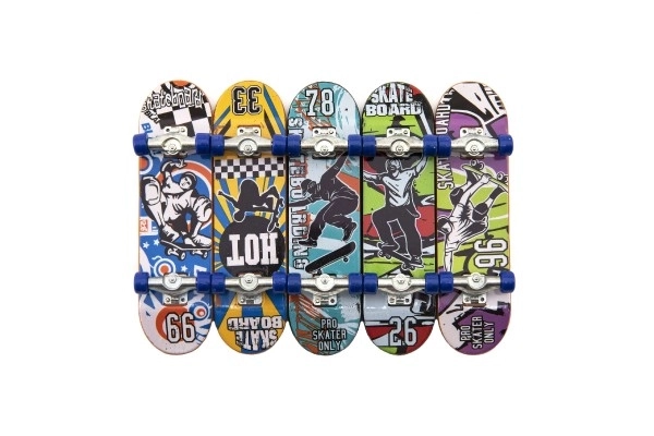 Finger skateboard med skruetilbehør - 9 cm