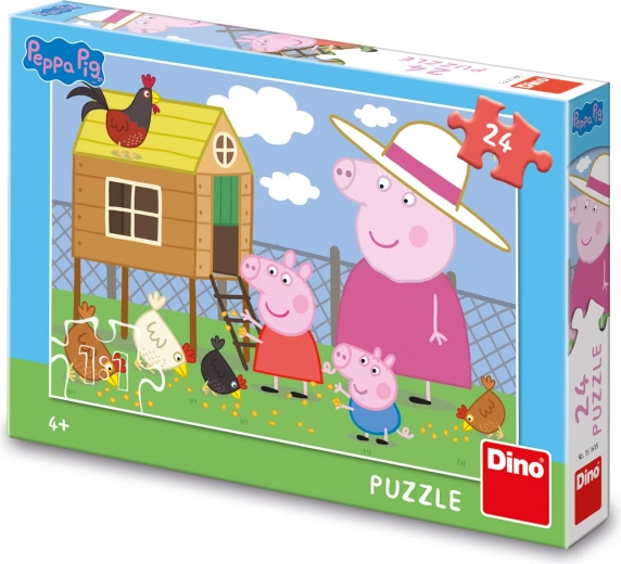 Populært PEPPA PIG-motiv med høns