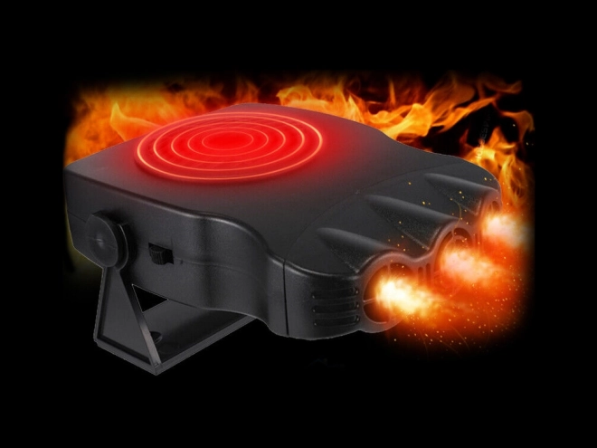 Bærbar bilvarmer og afiser 200W 12V
