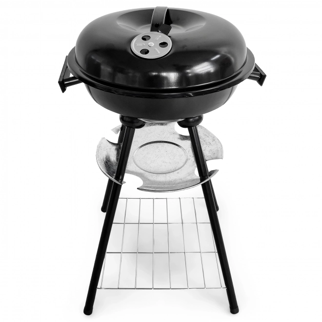 Havegrill med låg og askeskuffe