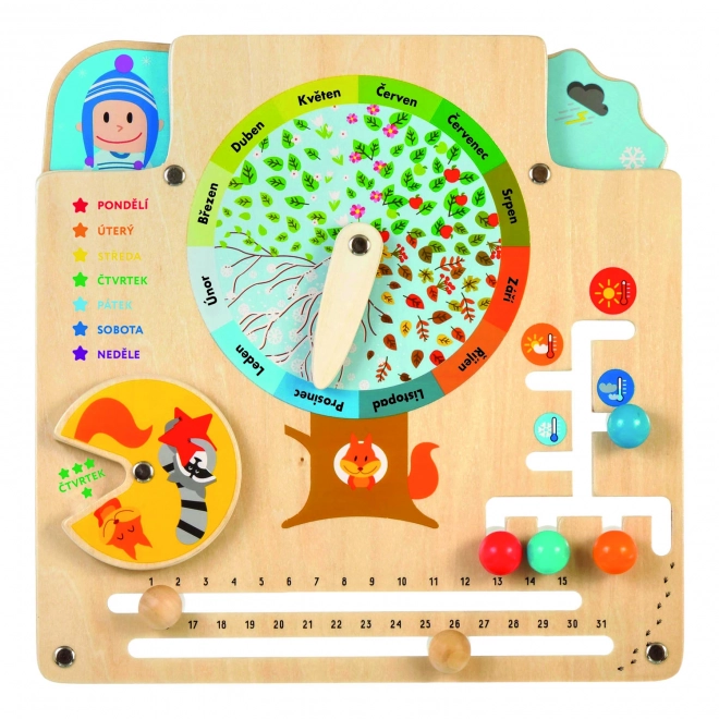 Lucy & Leo Kalender for Naturen - Lærende Træspil