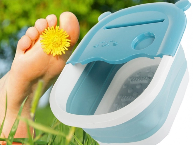 Foldbar fodmassageskål