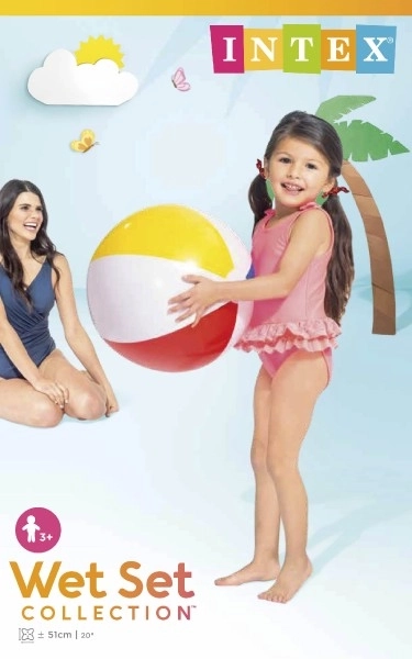 Oppustelig bold Intex 51 cm